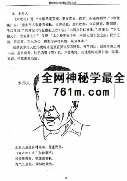 范炳檀《骆驼相法面相观明阳宅风水》216页