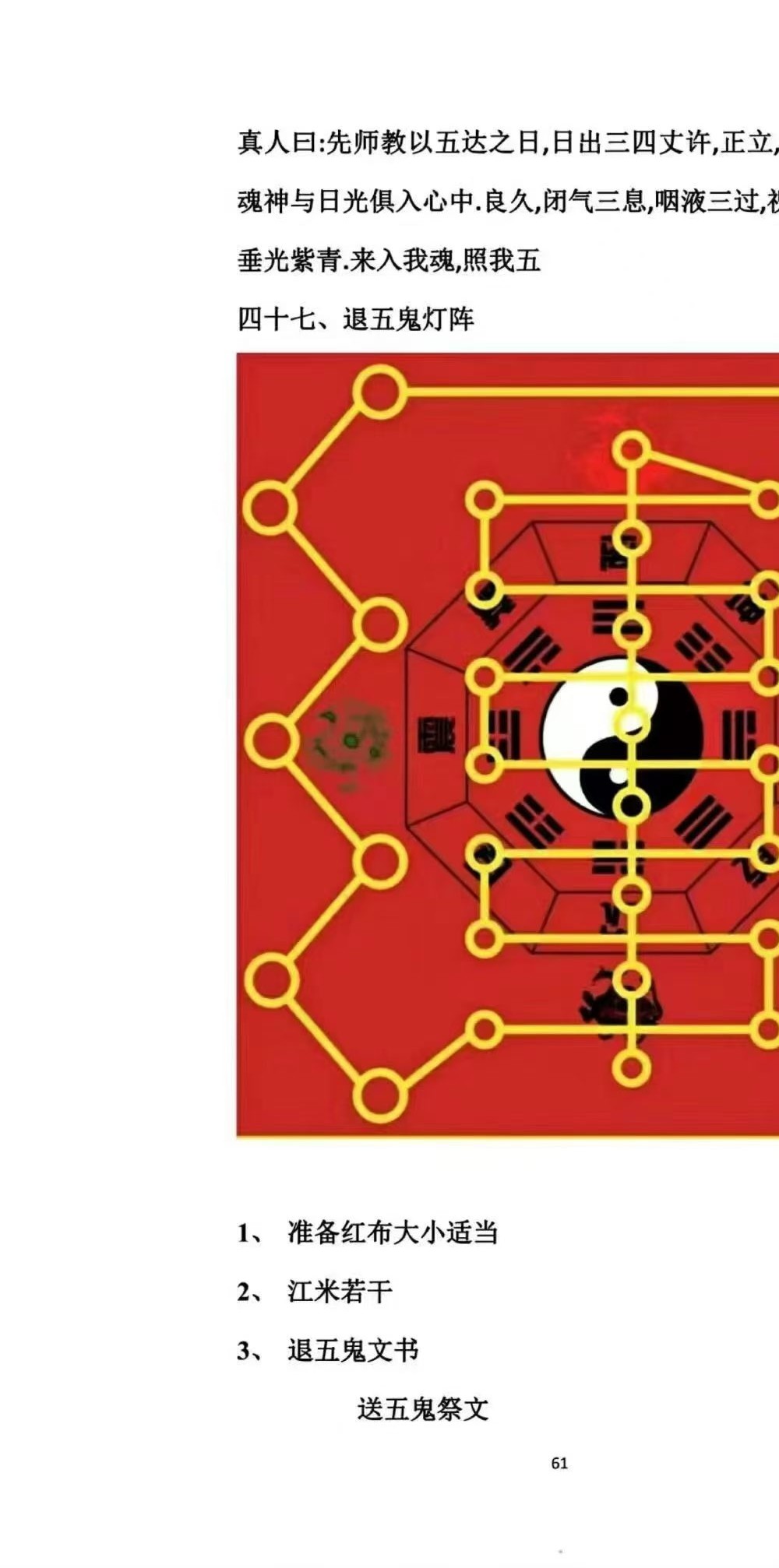 贾宏易 法术奇门灯阵《全真教道家秘传法术奇门灯阵、设坛、接功、过功、布阵、灵符、神助》120页