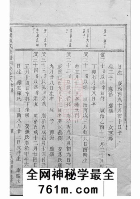 浦阳浦阳项氏宗谱