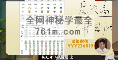 南卜子 八字格局论命讲20种格局论断视频20集+文档