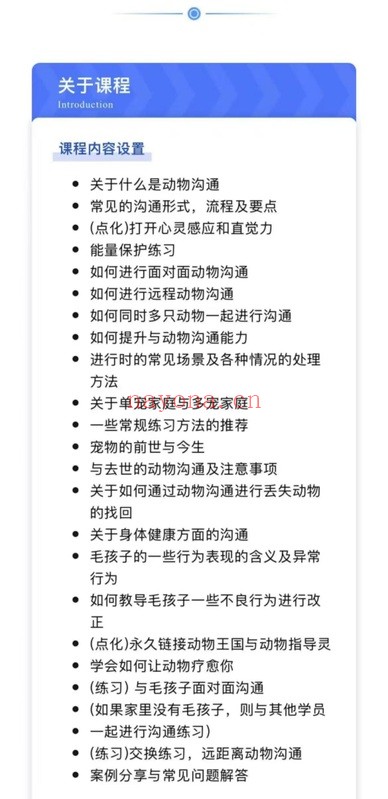 梵拉之海蔷薇动物沟通13节音频 动物沟通课程