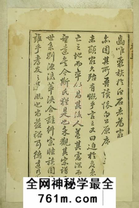 东阳白石斯氏宗谱十一卷