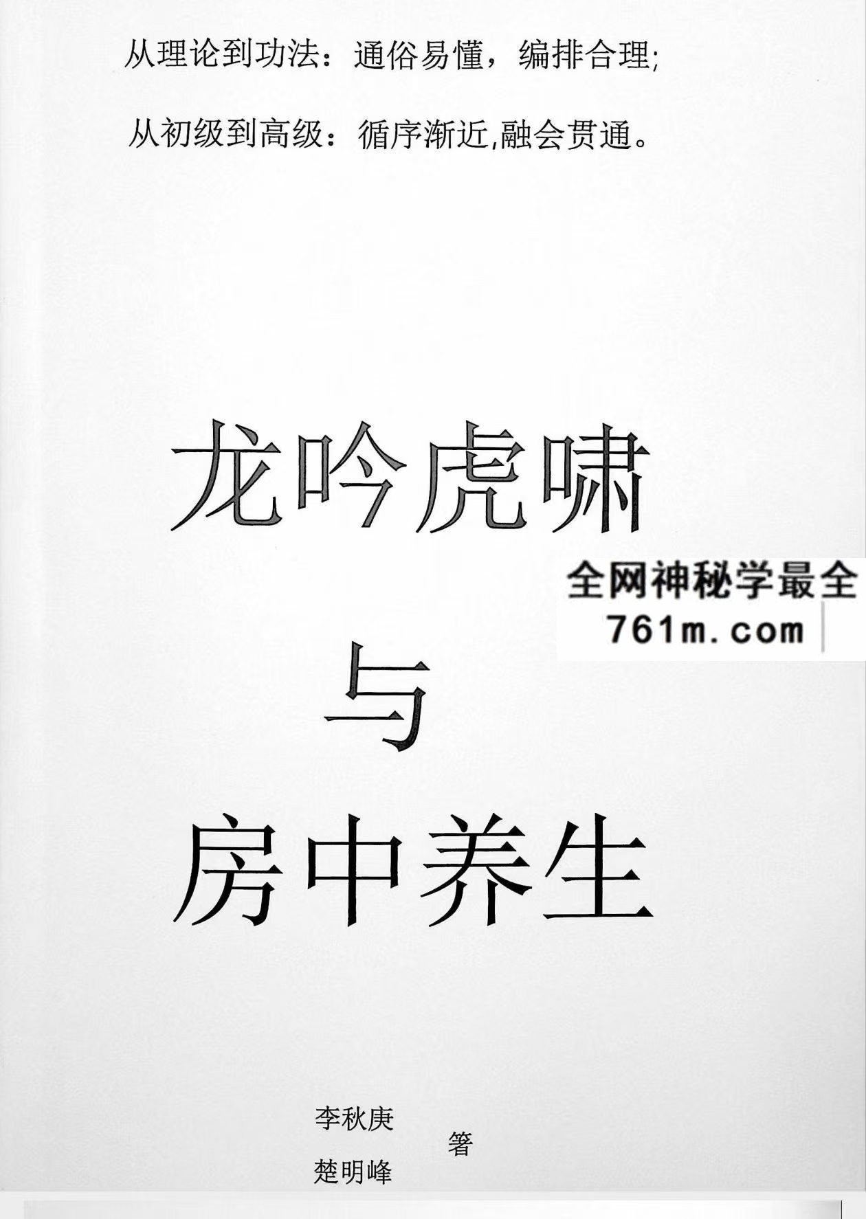 龙吟虎啸与房中养生pdf