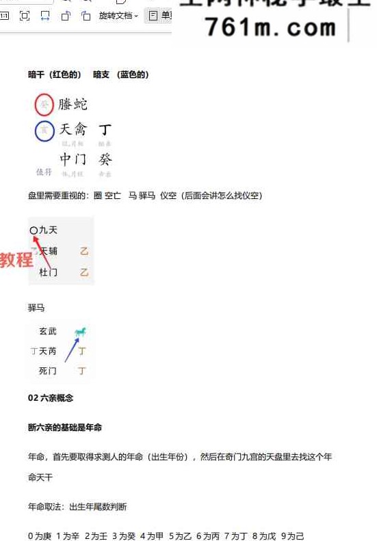 宋氏飞盘体系 宋奇鸿飞盘奇门六亲断 (周礼易讲)