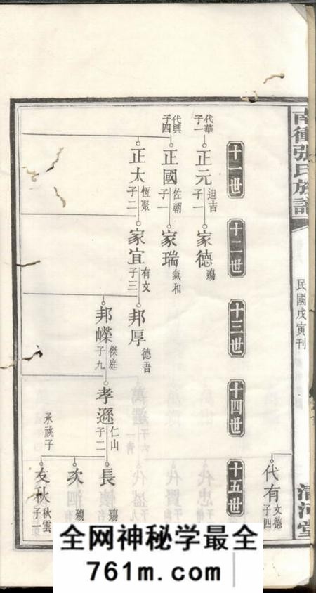 宁乡清河堂宁乡道林南冲张氏族谱
