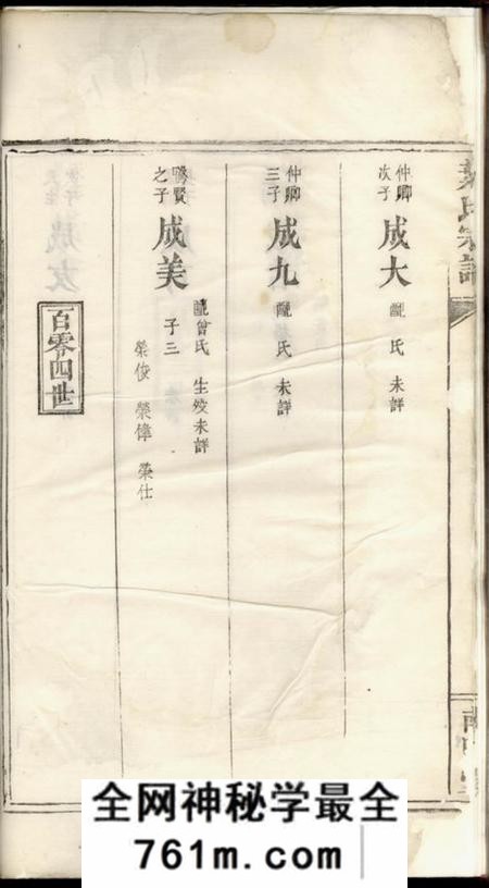 南阳堂叶氏宗谱