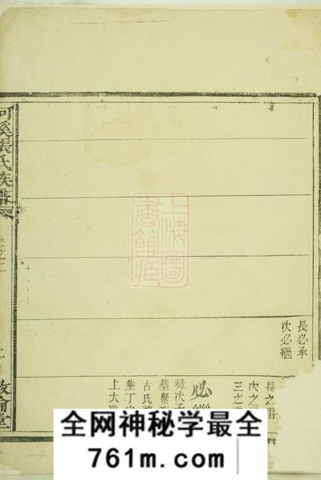 醴陵敦伦堂河溪张氏族谱