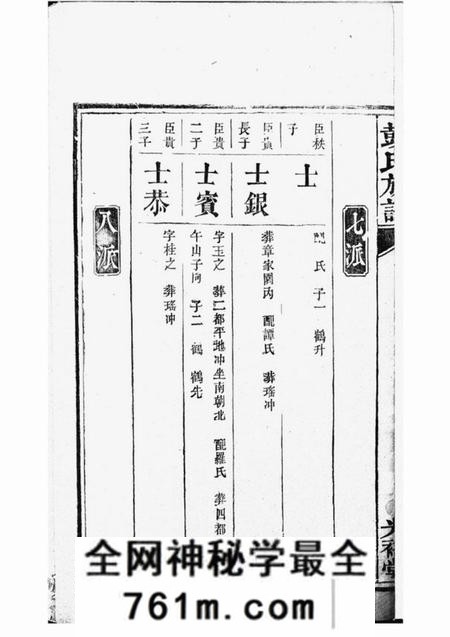 光裕堂彭氏族谱