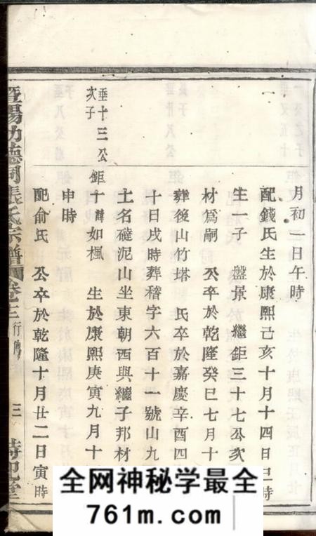 暨阳持纪堂暨阳功德司张氏宗谱