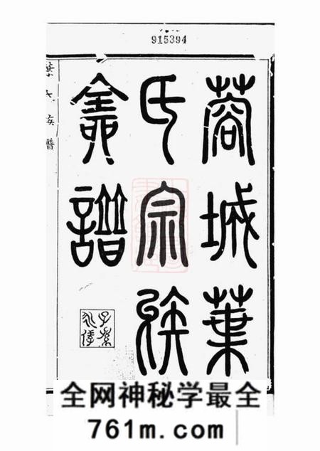 成都蓉城叶氏宗族全谱八卷
