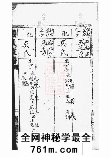 清河堂张氏支谱不分卷