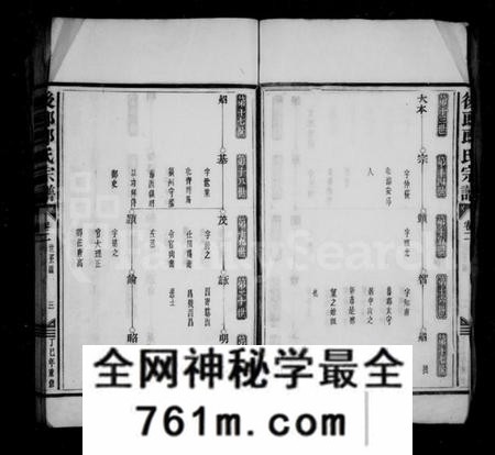 浙江郎氏族谱-后郎郎氏宗谱 [残卷].pdf电子版