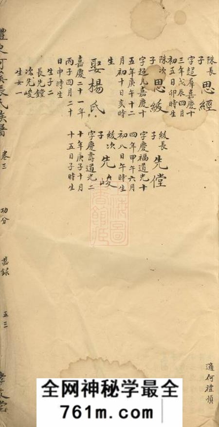 醴陵醴东河溪张氏族谱