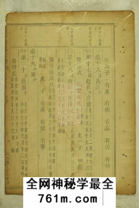 东阳白石斯氏宗谱