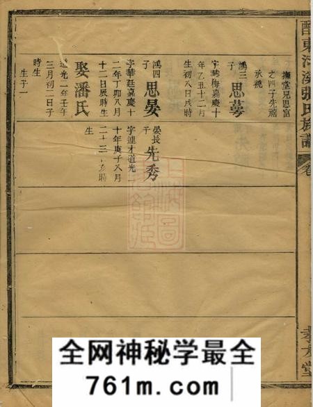 醴陵孝友堂醴东河溪张氏族谱