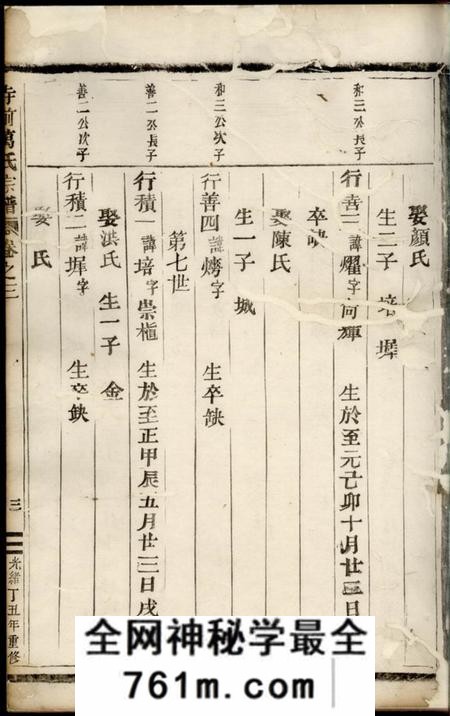 临海寺前万氏宗谱
