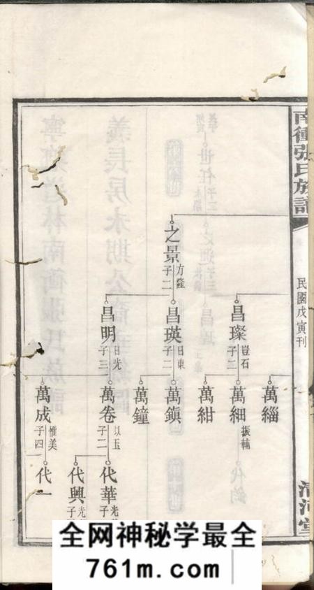 宁乡清河堂宁乡道林南冲张氏族谱