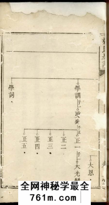 醴陵孝友堂醴邑蛇头张氏房谱