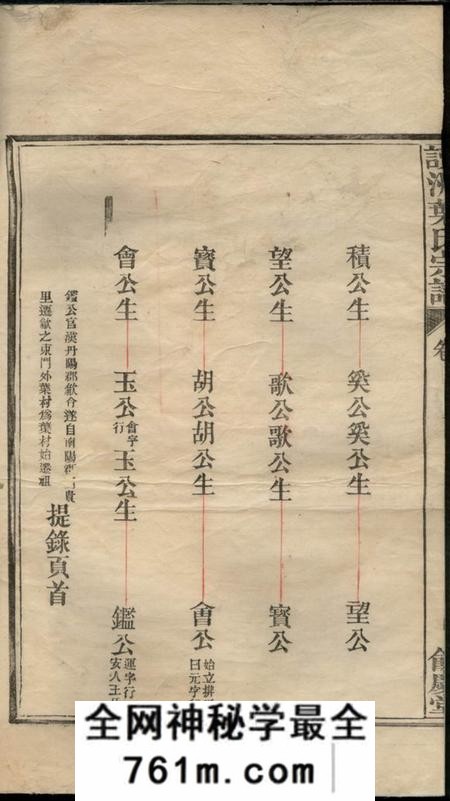 广丰馀庆堂丰溪读洲叶氏宗谱四卷