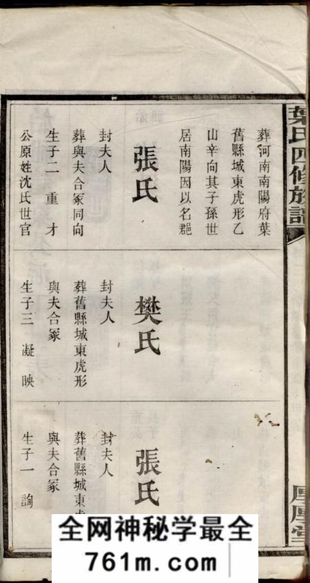湖南厚厚堂叶氏四修族谱十六卷