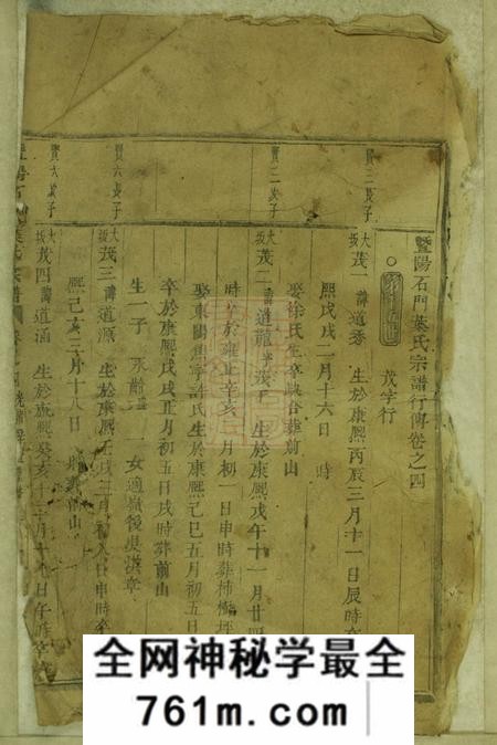 暨阳积善堂暨阳石门叶氏宗谱