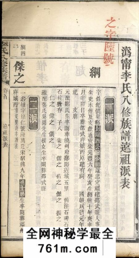 宁乡陇西堂沩宁东城李氏族谱