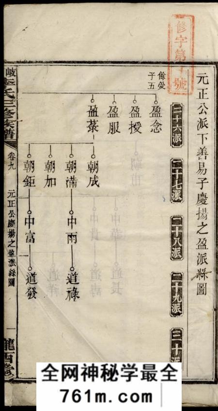 湘乡陇西堂岐头李氏三修族谱