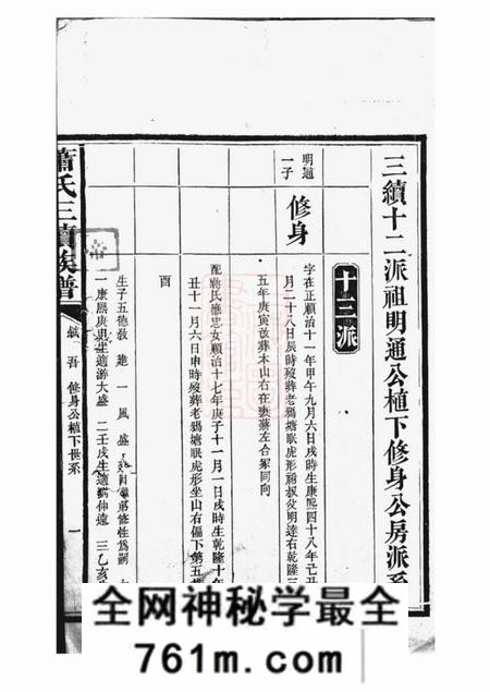 益阳澬阳萧氏族谱不分卷