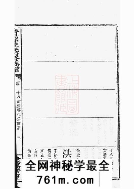 江西济阳堂江氏四修族谱