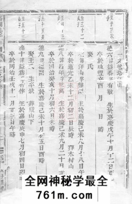 义乌塔湖吴氏宗谱