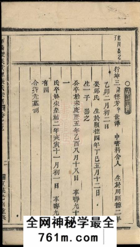 浦阳浦阳双溪黄源张氏宗谱三卷