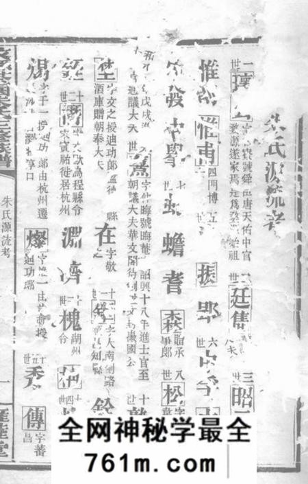 攸县雍睦堂攸县茶园朱氏三修族谱