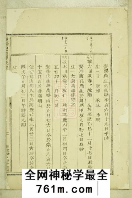 东阳东阳癓国楼氏宗谱八卷附一册