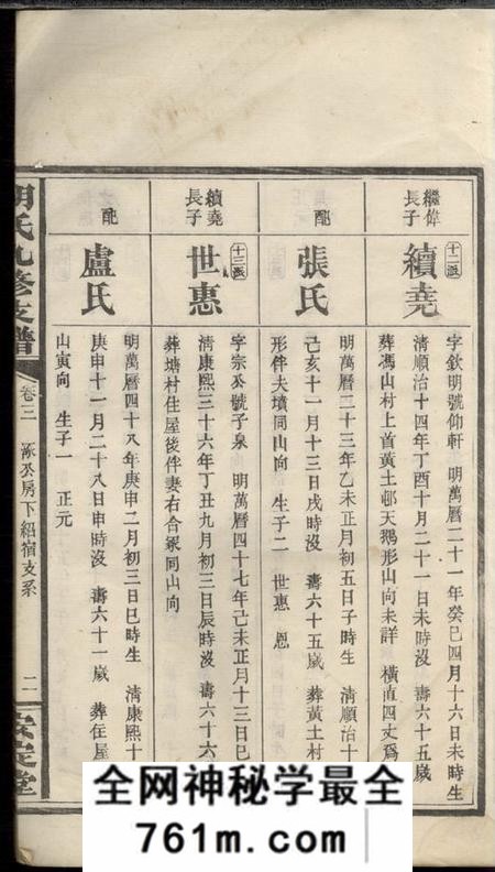 益阳安定堂资阳炭溪胡氏九修支谱