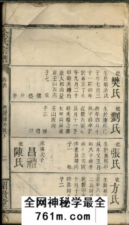 临湘绍贤堂余氏宗谱