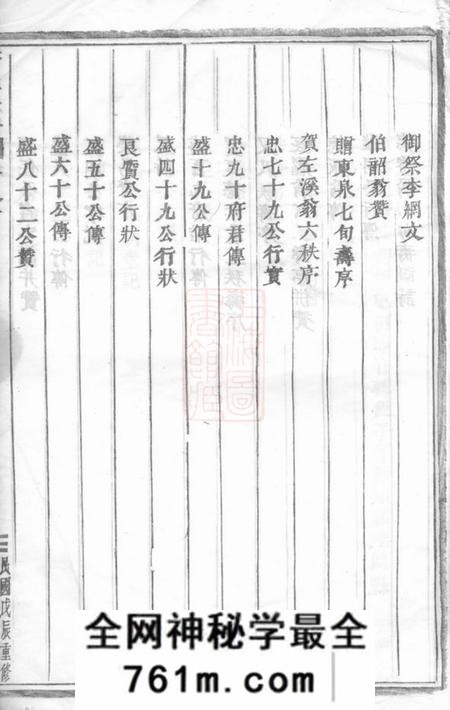 浦阳浦阳李氏宗谱六卷