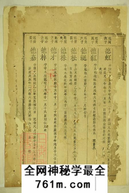 湖南南郭南郭李氏宗谱不分卷
