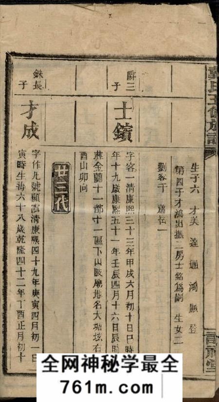 盰礼堂谯国戴氏五修族谱