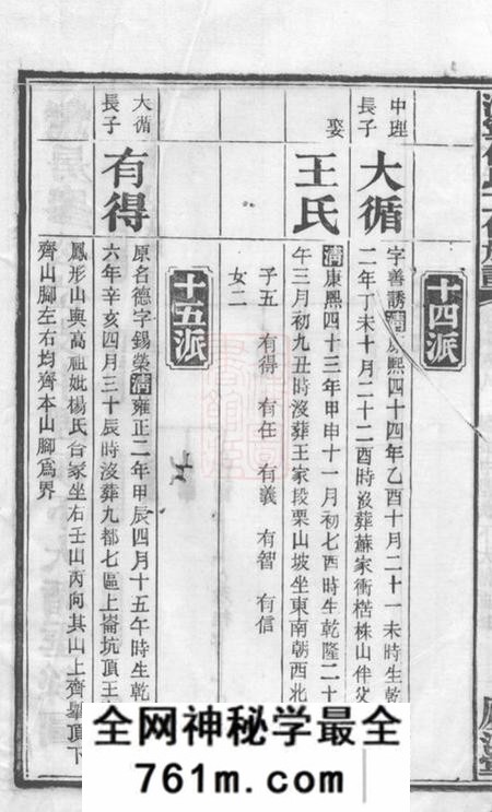 宁乡庐江堂沩宁何氏十一修族谱