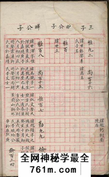 遂安永和堂岩阳余氏宗谱