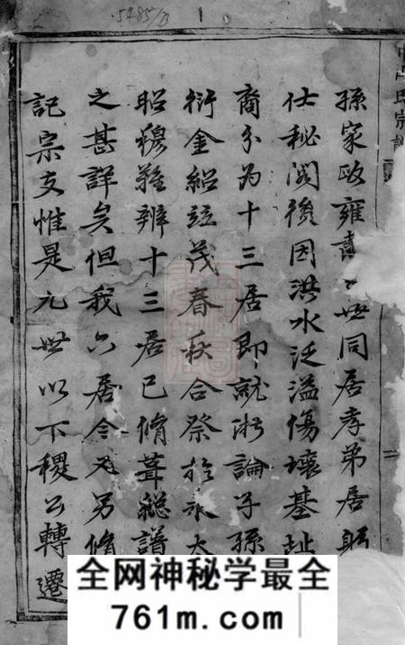 东阳刘金氏宗谱不分卷