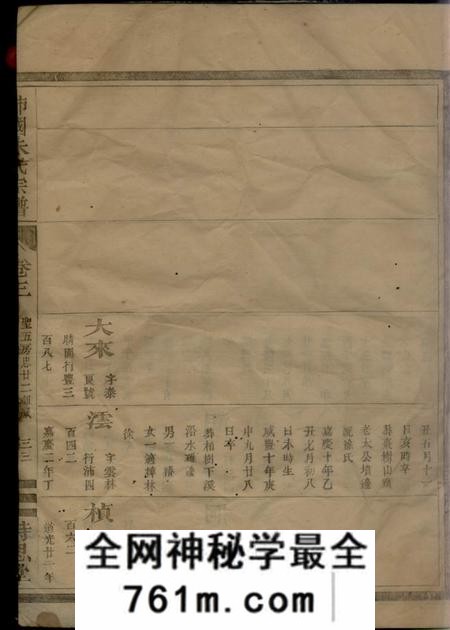 时思堂沛国朱氏宗谱