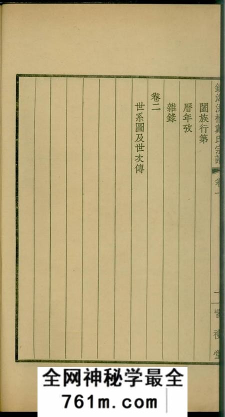 镇海镇海洪桥戴氏宗谱二卷