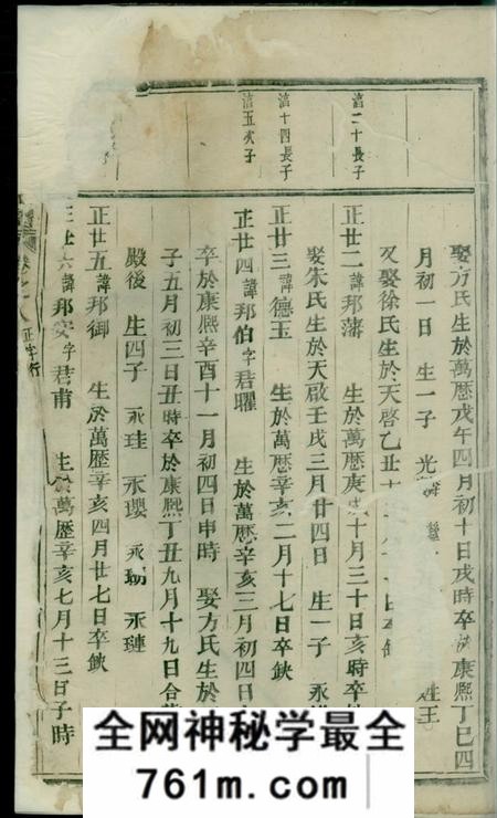 义乌湖门刘氏宗谱