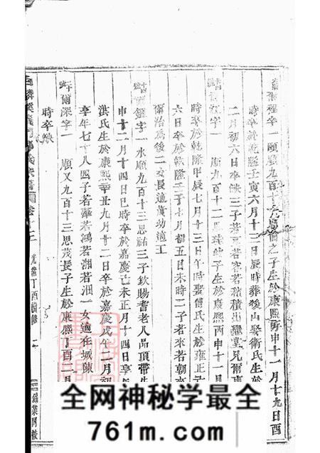 浙江浦江浦阳白麟溪义门郑氏宗谱