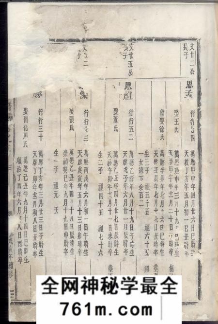 邵氏宗谱