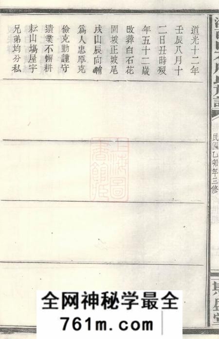 浏阳斯盛堂浏西白石唐氏族谱