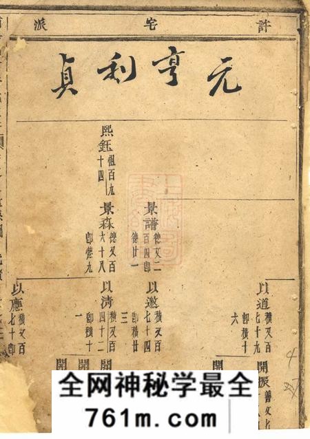 浦阳浦阳瞛南许氏宗谱