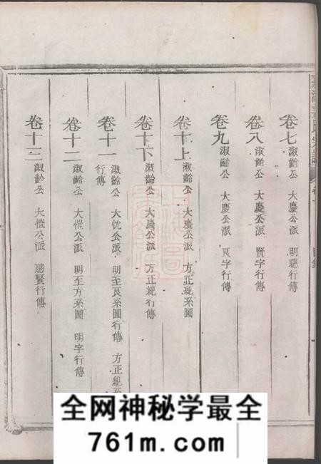 江山嘉湖姜氏宗谱四十三卷