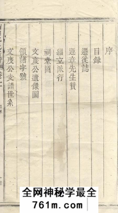 黟县栢川尤氏支谱一卷